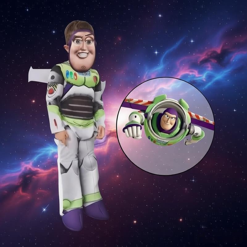 Party Games Children - Buzz Lightyear Costume Kids Superhero Costume