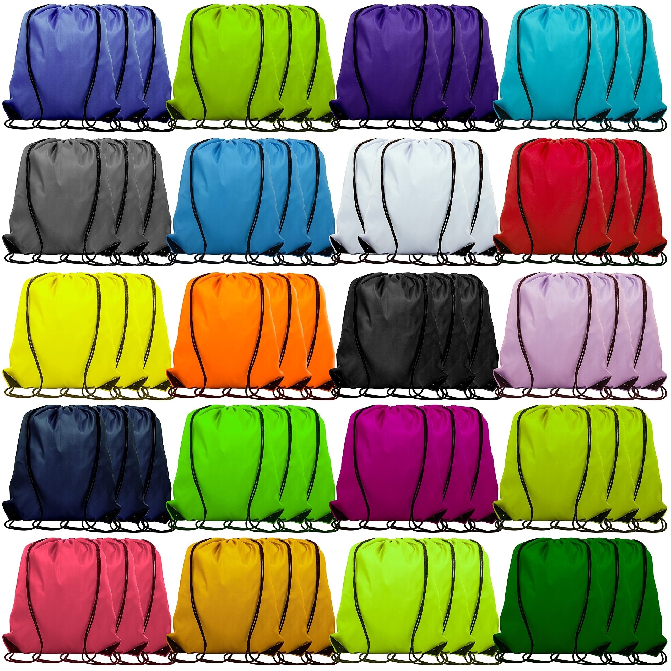 Sack Race Bag - 2 Sets Drawstring Backpack Bags Sack