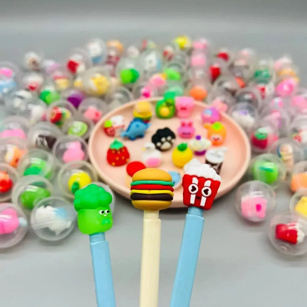 30 Pcs 32mm Transparent Eggshe - Party Games Children ulasan dan harga