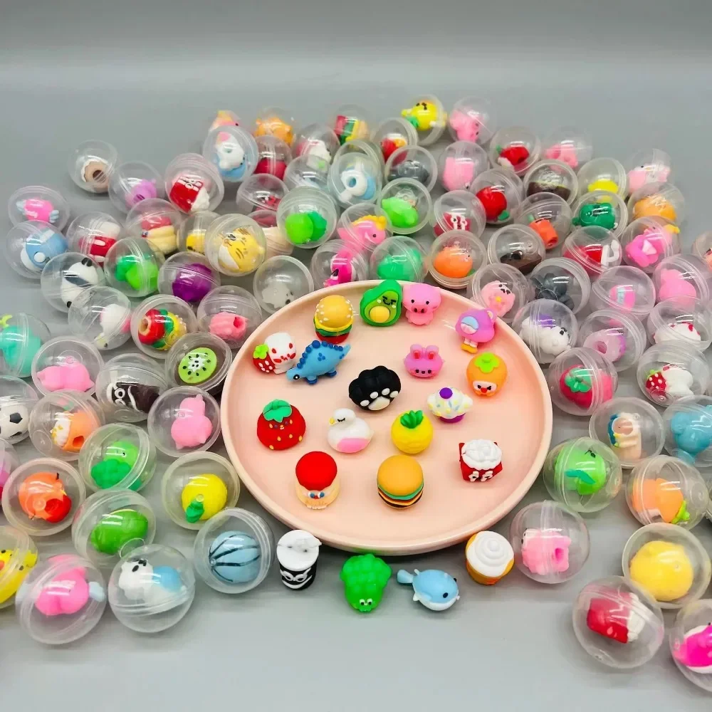 30 Pcs 32mm Transparent Eggshe - Party Games Children ulasan dan harga