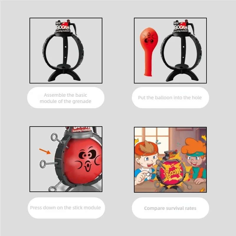 Mr. Boom Balloon Pop Prank Gam - Party Games For 3 People ulasan dan harga