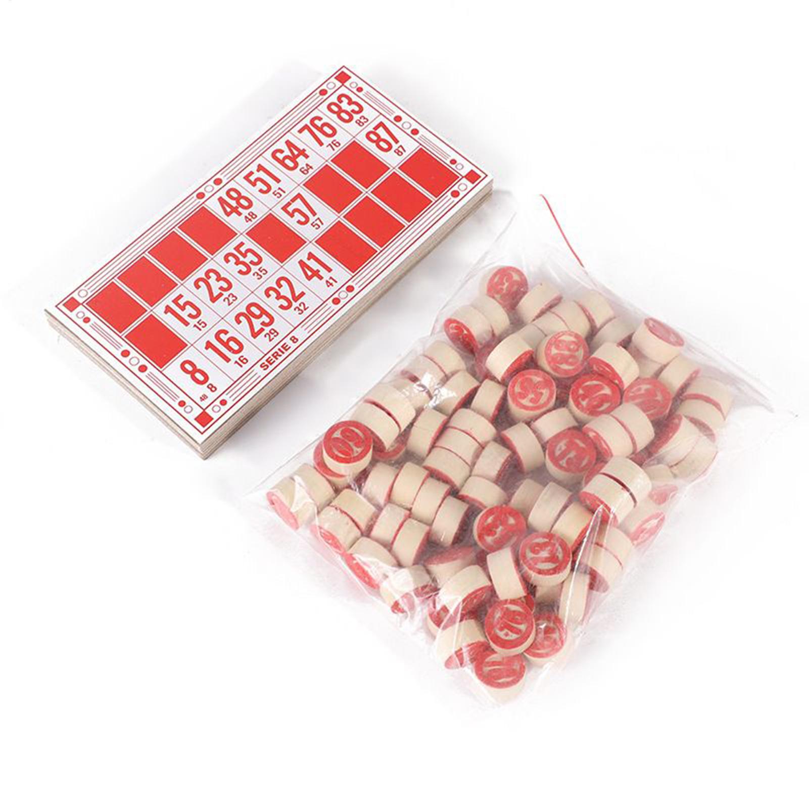 Bingo Set Funny Vintage Wooden - Party Games For Large Groups ulasan dan harga