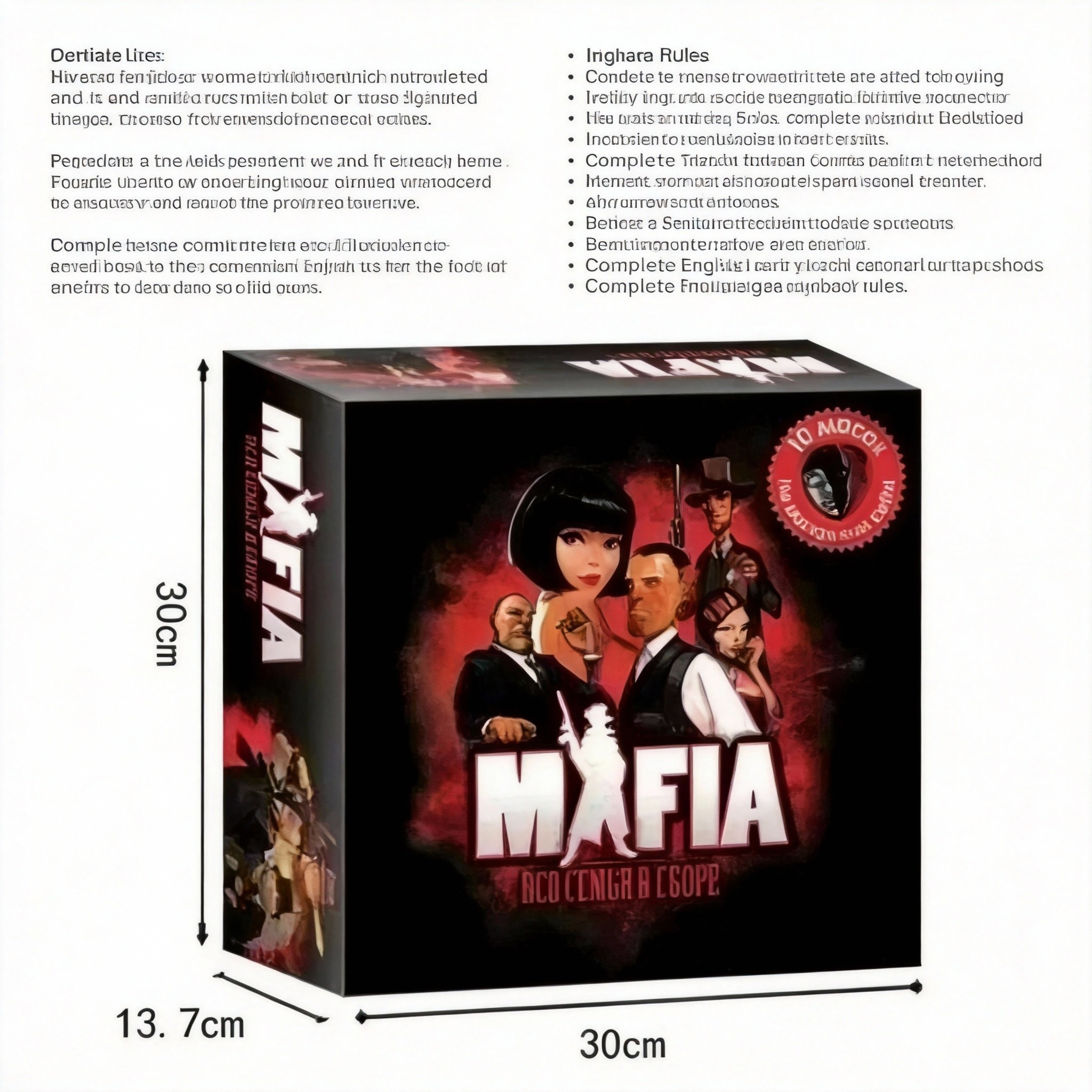 MAFIA (Russian Version) - Soci - Party Games Mafia ulasan dan harga