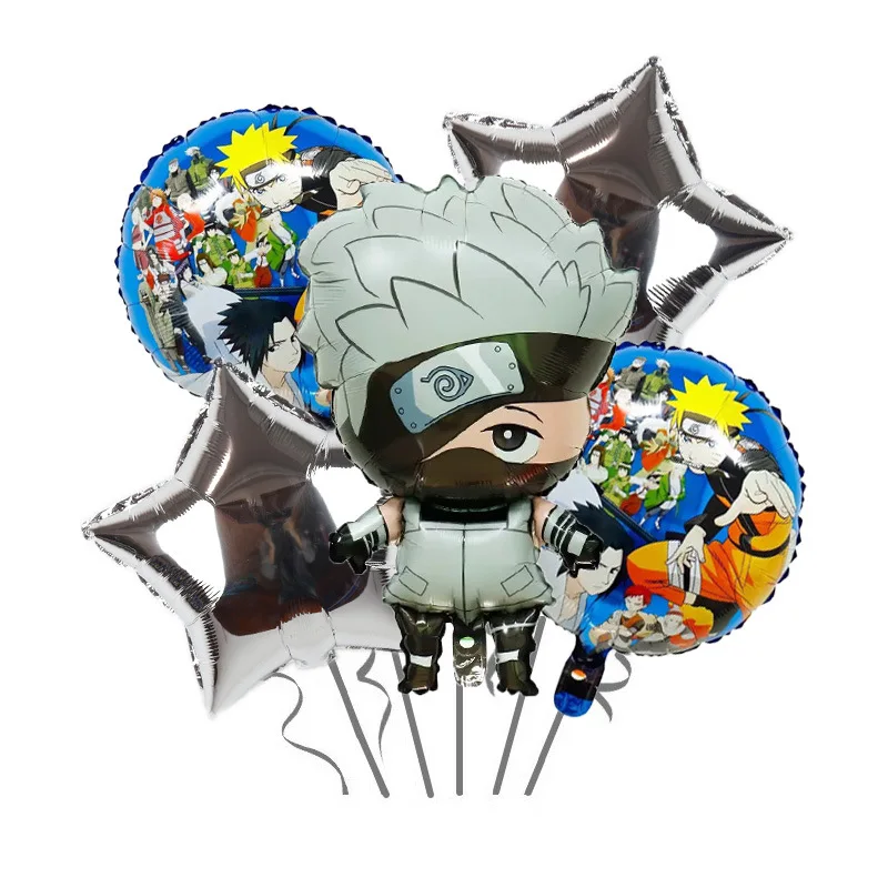 Naruto Kakashi Balloons Uchiha - Party Games Children ulasan dan harga