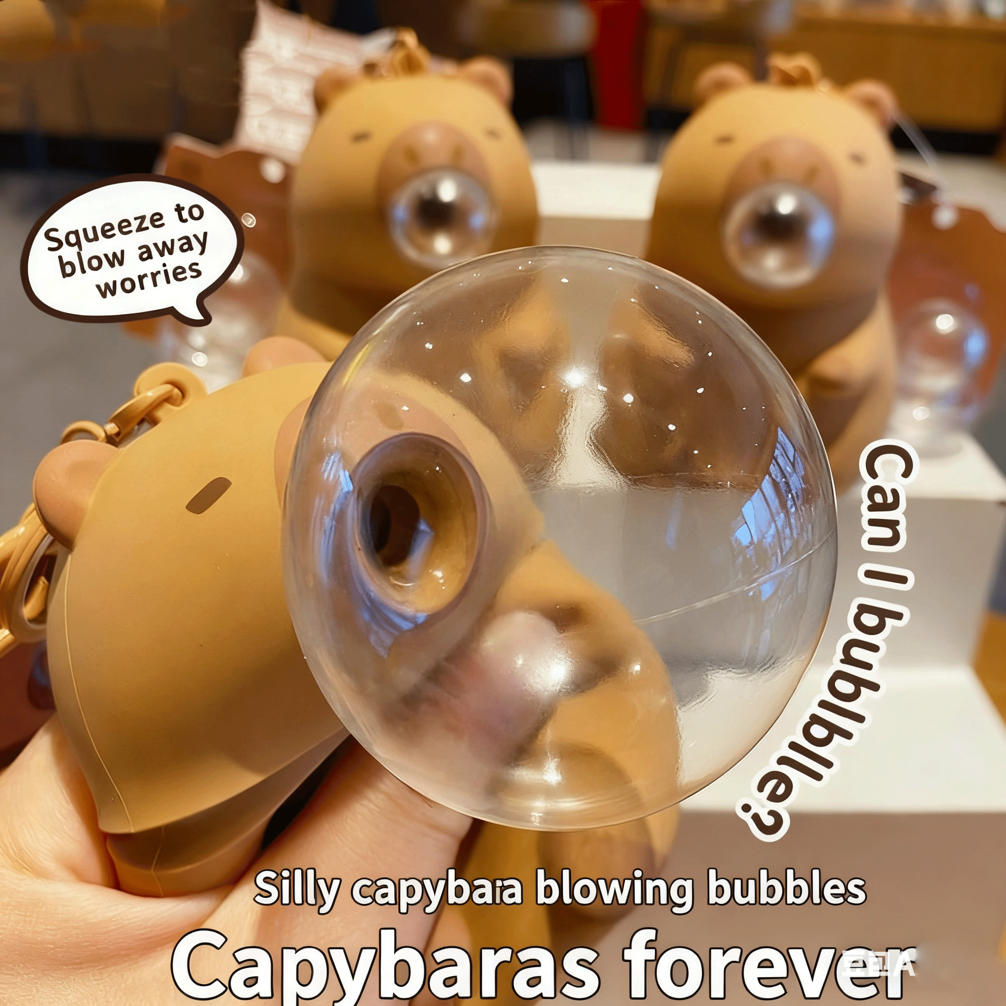 Capybara Doll Pinch Pendant To - Party Games Children ulasan dan harga