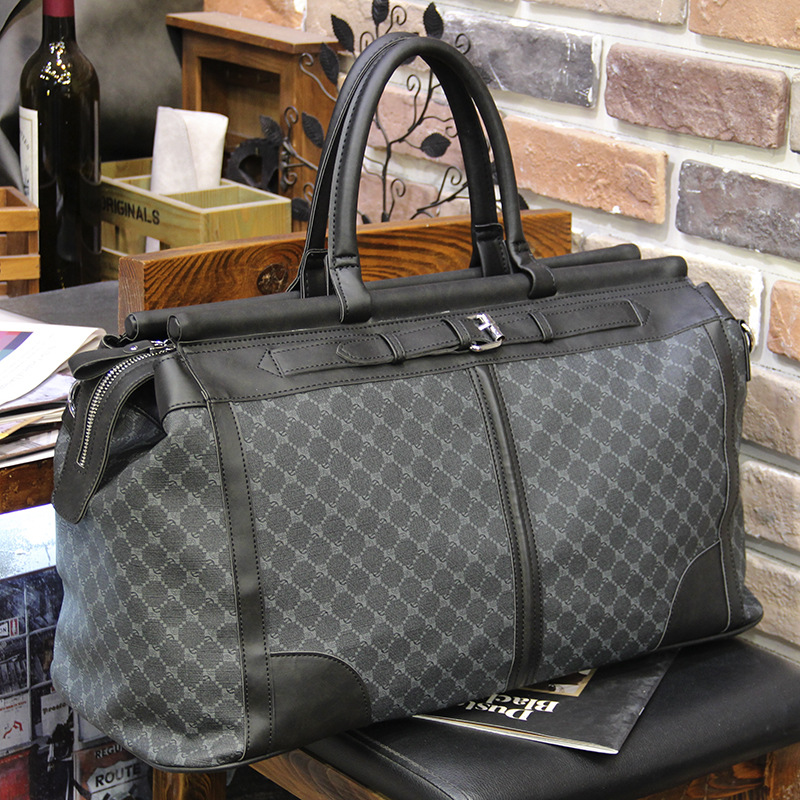 Fashion Plaid Travel Bag Men H - Sack Race Bag ulasan dan harga