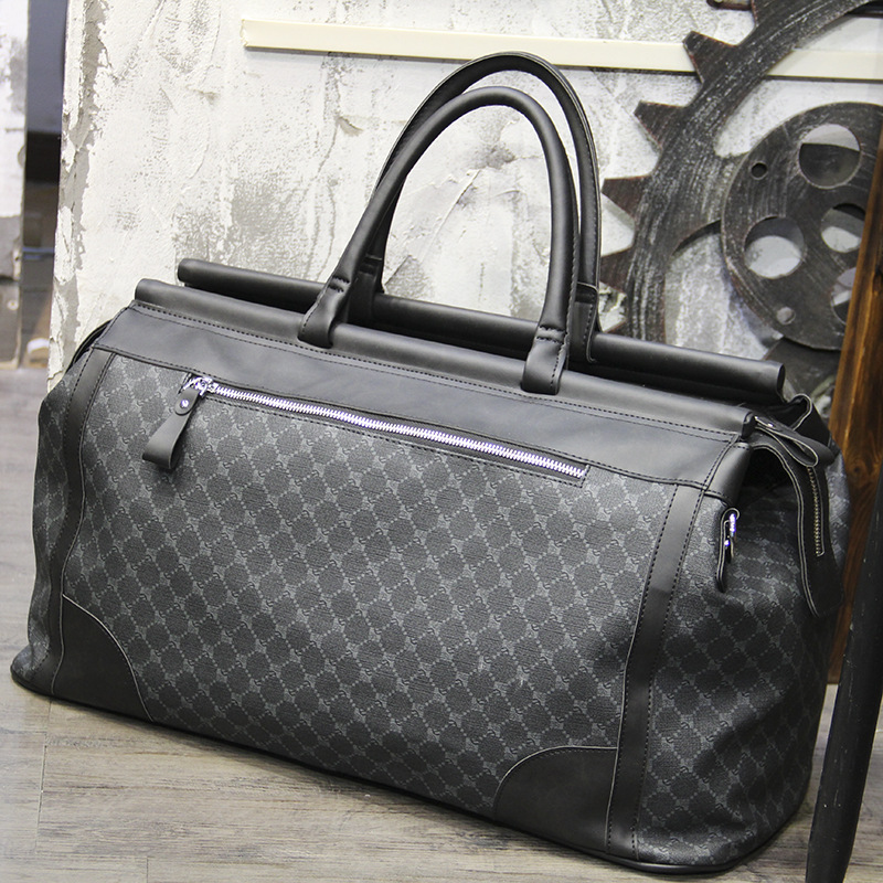 Fashion Plaid Travel Bag Men H - Sack Race Bag ulasan dan harga
