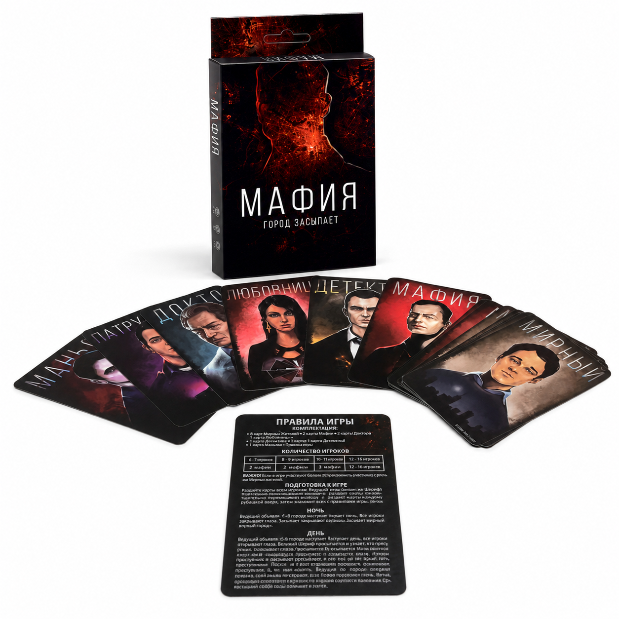 Mafia City Sleeps Social Deduc - Party Games Mafia ulasan dan harga