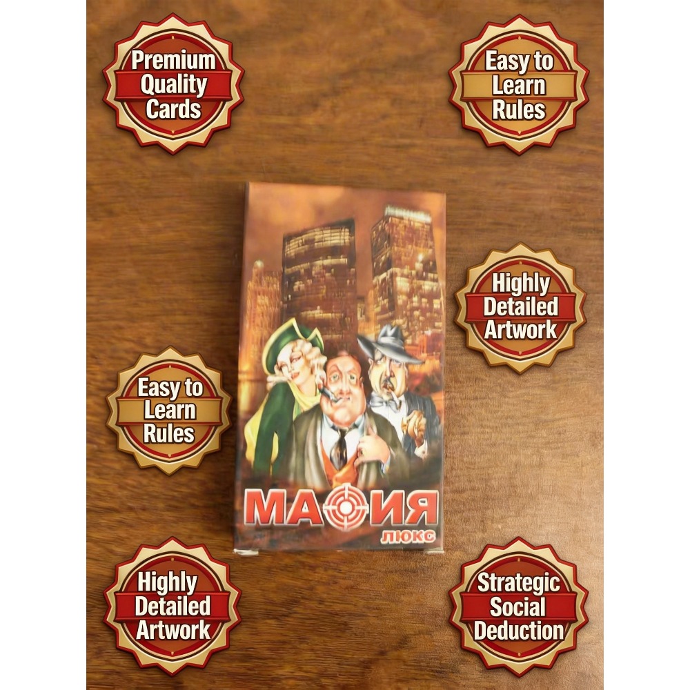 Mafia Party Game - Russian Edi - Party Games Mafia ulasan dan harga
