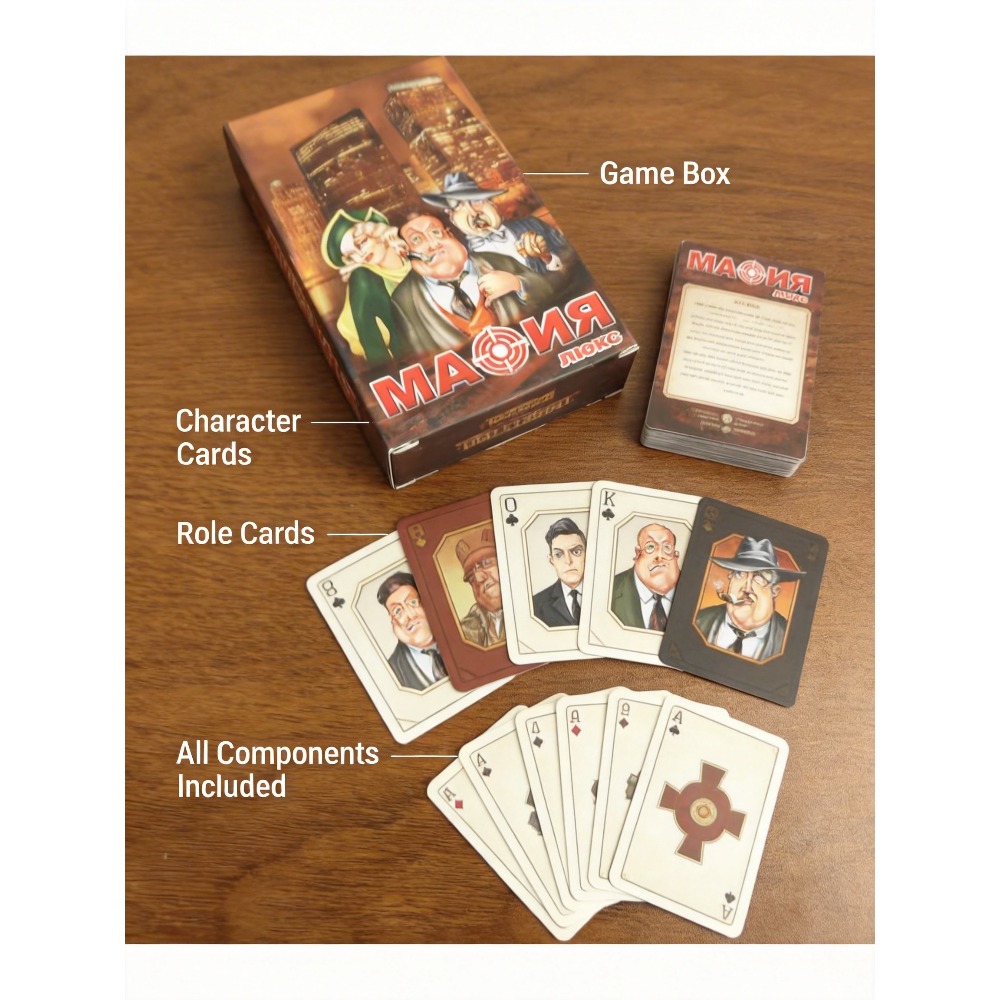 Mafia Party Game - Russian Edi - Party Games Mafia ulasan dan harga