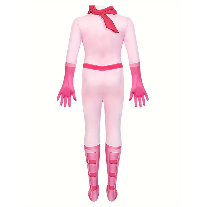 Girls Peach Princess Jumpsuit  - Party Games Children ulasan dan harga