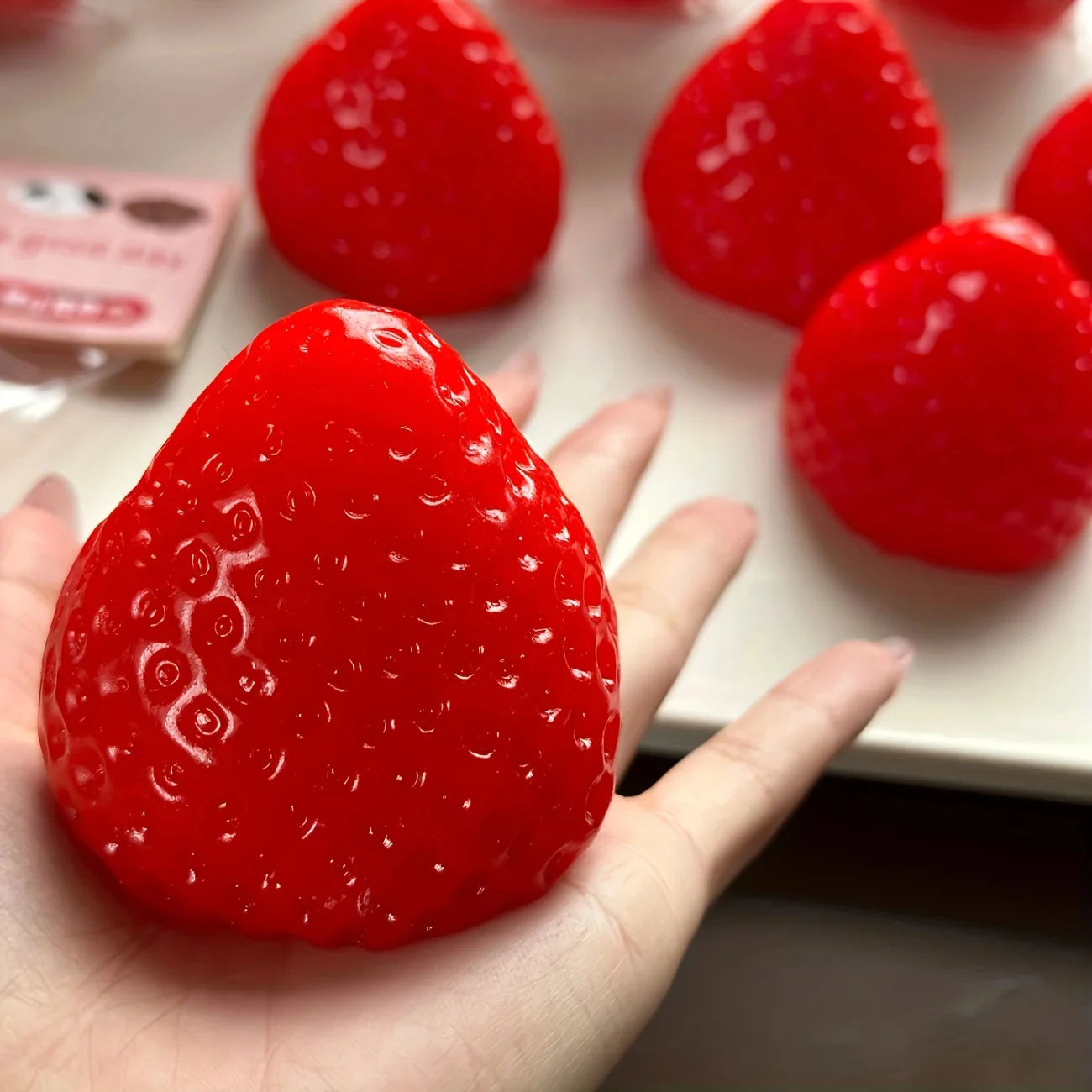 Strawberry Taba Squishy Fidget - Party Games Children ulasan dan harga