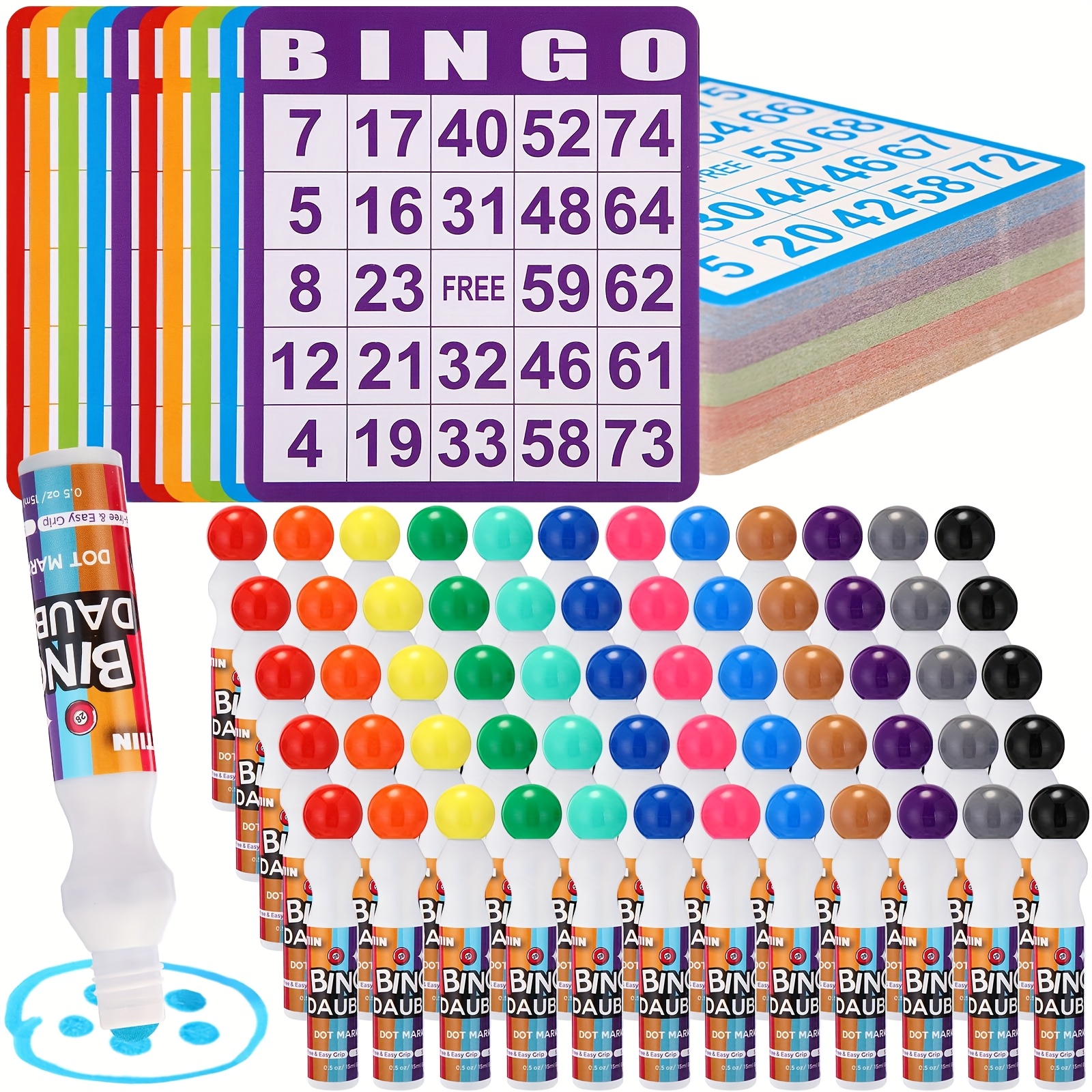 Set of 148 Bingo Game Cards in - Party Games For Large Groups ulasan dan harga