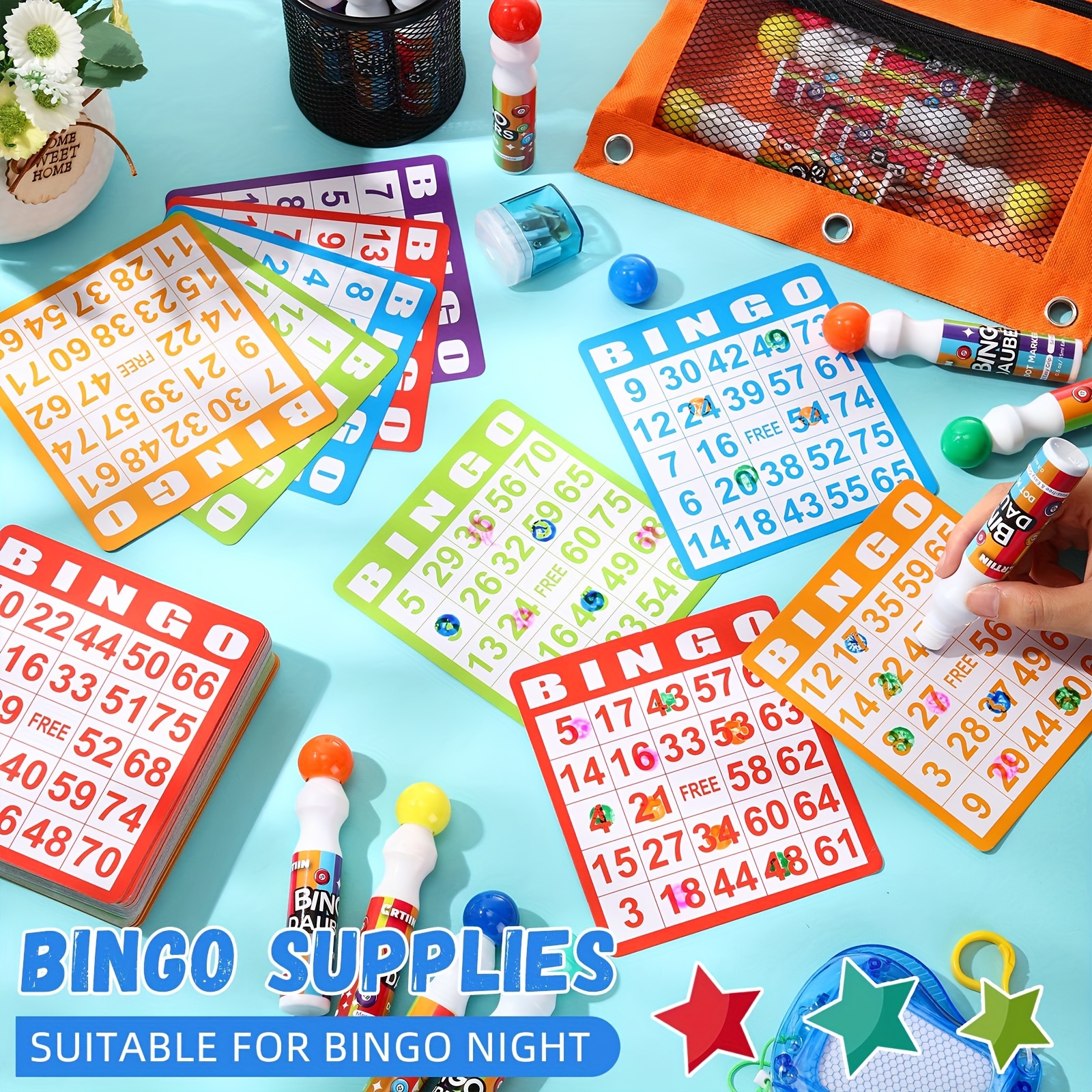 Set of 148 Bingo Game Cards in - Party Games For Large Groups ulasan dan harga