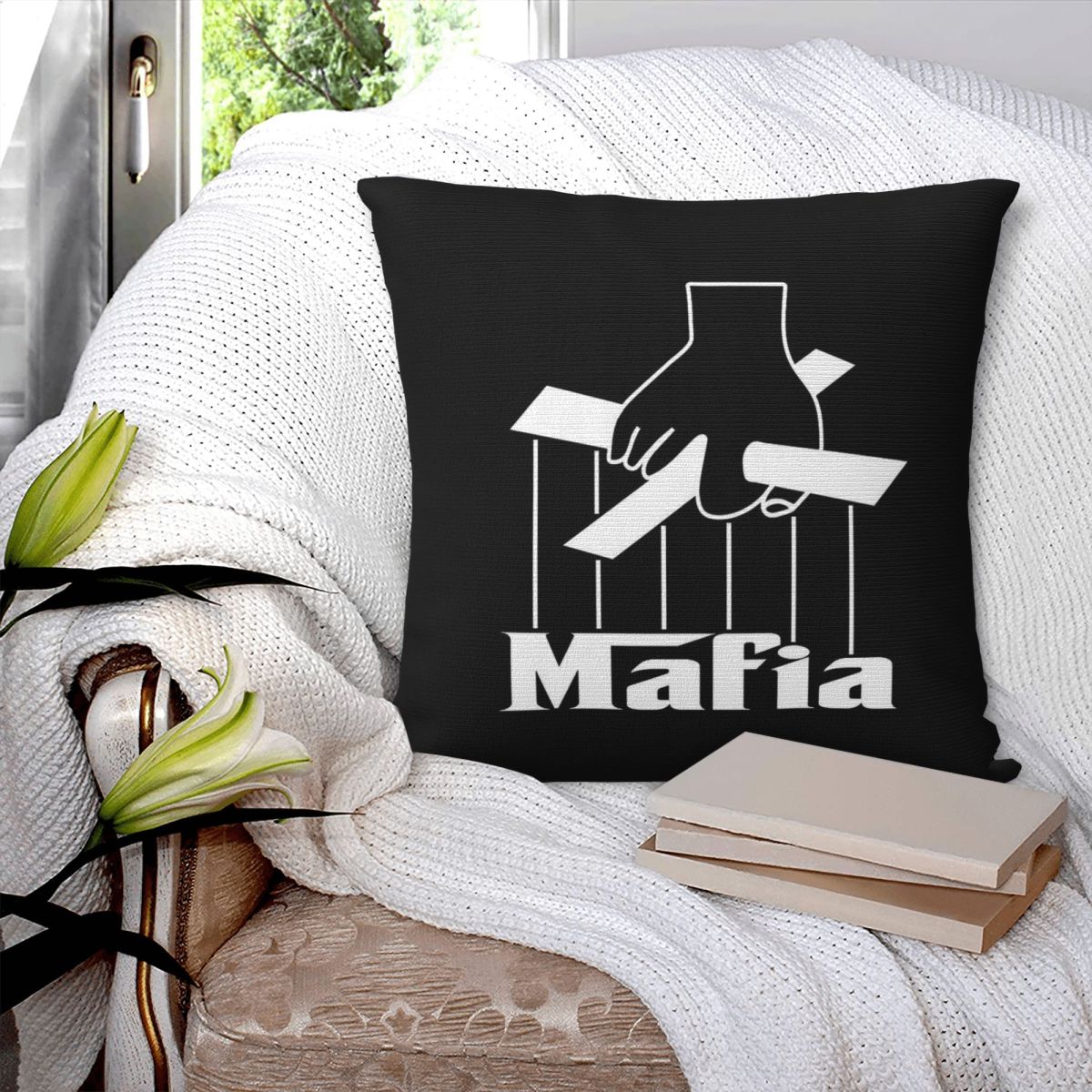 Mafia Party Game Square Pillow - Party Games Mafia ulasan dan harga