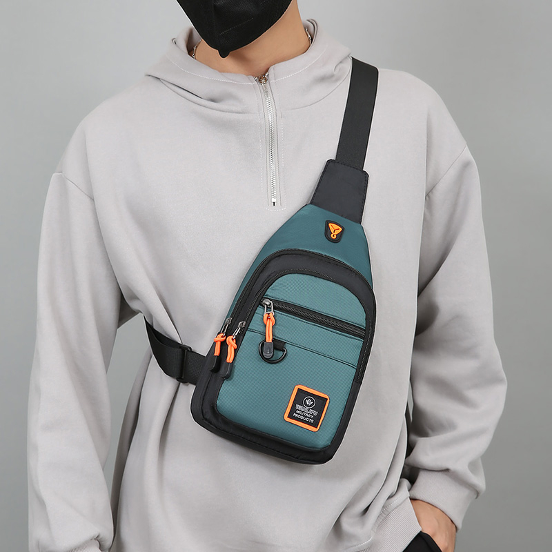 Casual Men Chest Bag Nylon Sma - Sack Race Bag ulasan dan harga