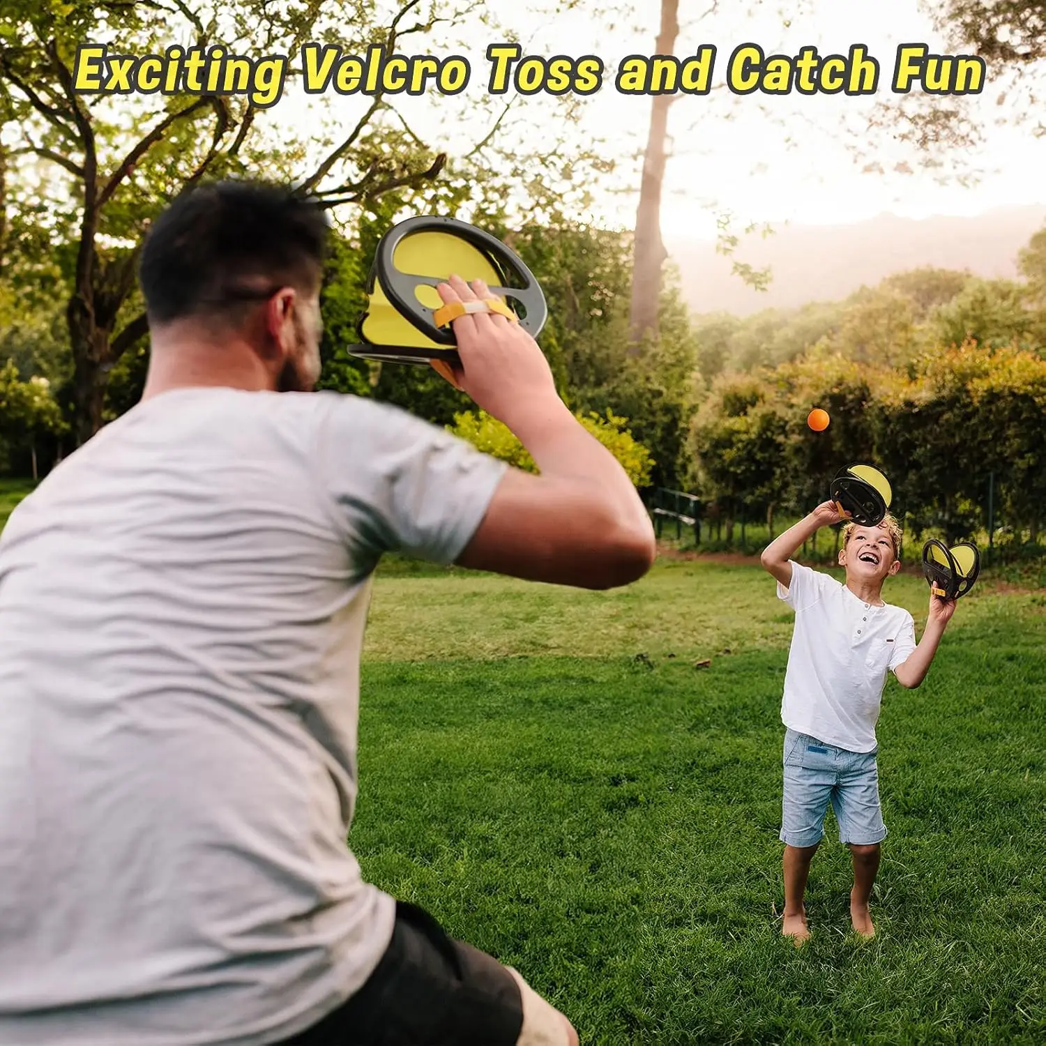 Velcro Ball and Catch Game Thr - Catch Ball Velcro ulasan dan harga